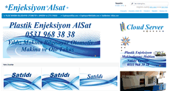 Desktop Screenshot of enjeksiyonalimsatim.com